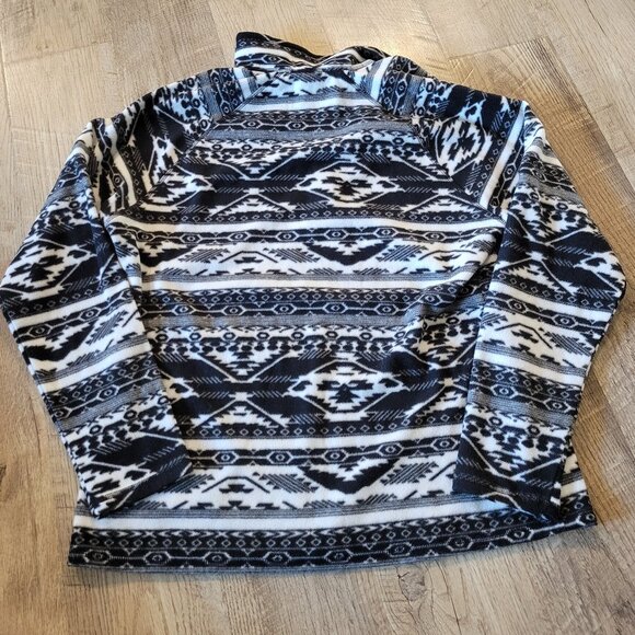 Women's 1/4 Zip Fleece Pullover - Picture 4 of 4